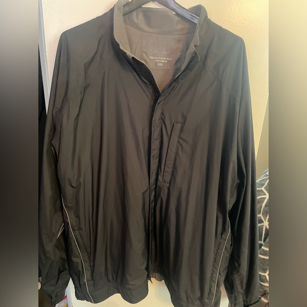 Walter Hagen Charcoal Windbreaker Jacket